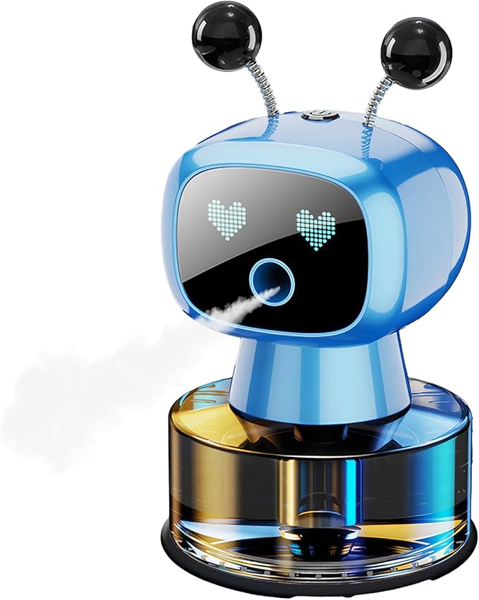 REV UP YOUR RIDE WITH ROBOFRESH: THE ULTIMATE ROBOT CAR FRESHENER!