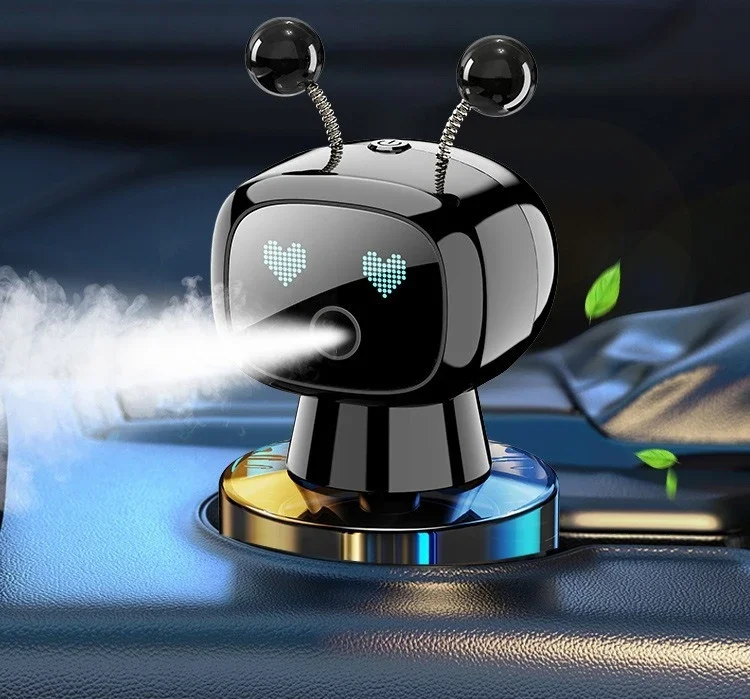 REV UP YOUR RIDE WITH ROBOFRESH: THE ULTIMATE ROBOT CAR FRESHENER!