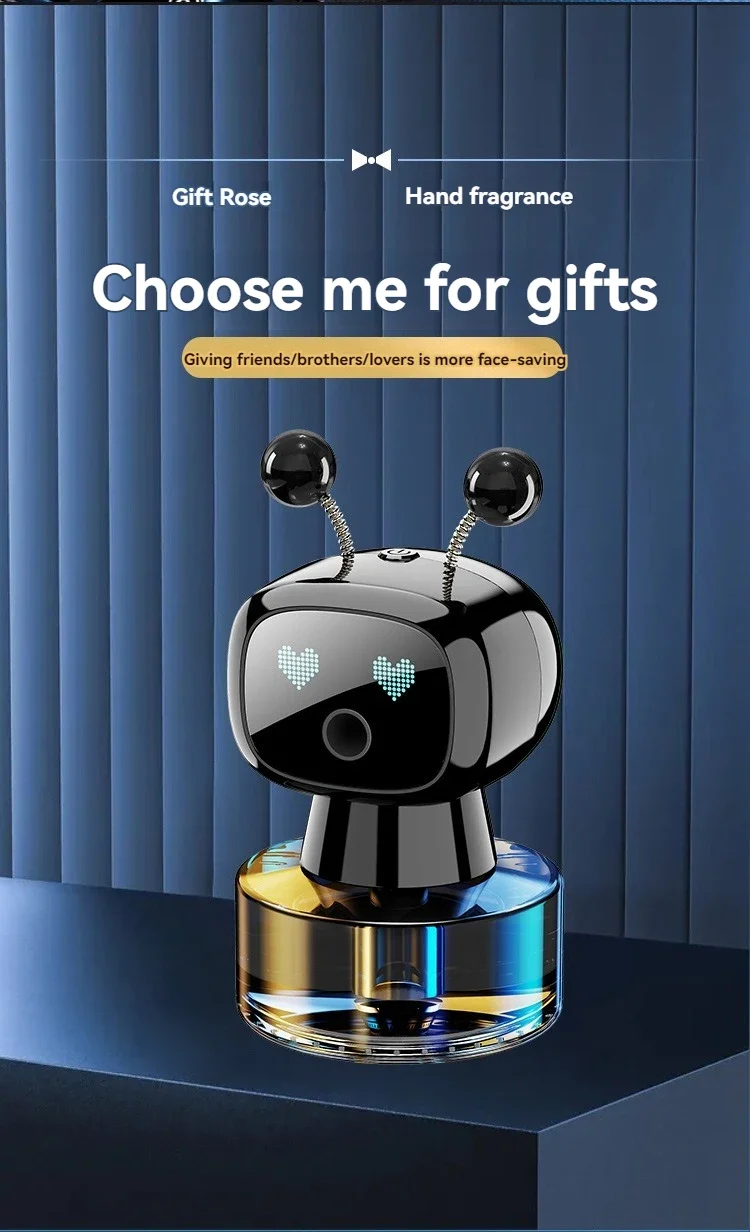 REV UP YOUR RIDE WITH ROBOFRESH: THE ULTIMATE ROBOT CAR FRESHENER!