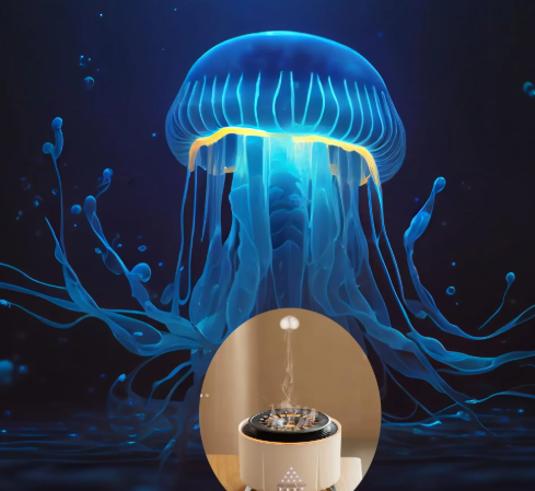 LEVITATING JELLYFISH AROMATHERAPY DIFFUSER